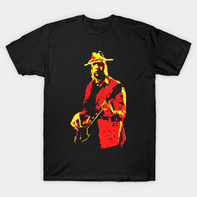 Colorful Guitar Player T-Shirt by jazzworldquest